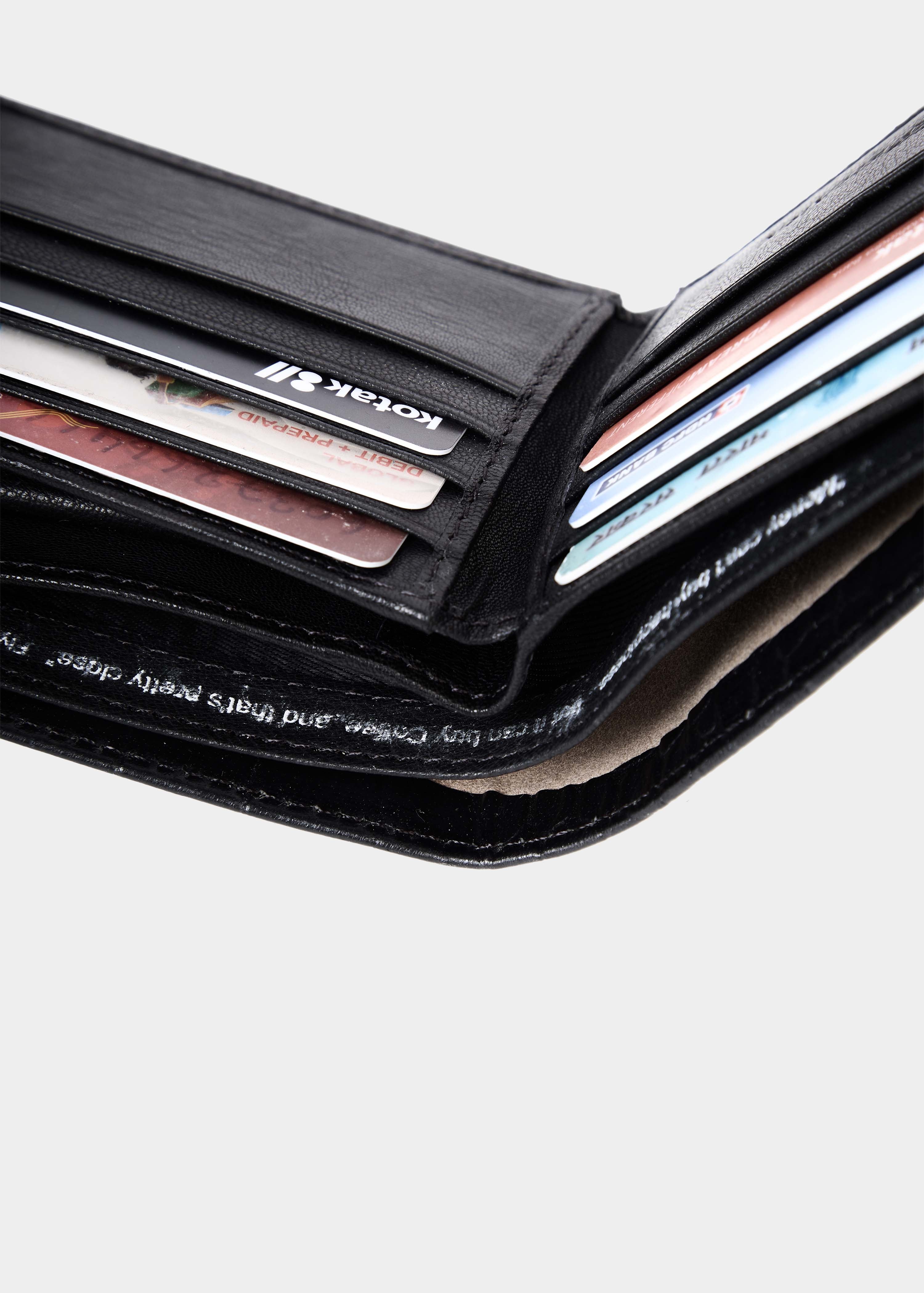 Black Crocodile Leather Wallet