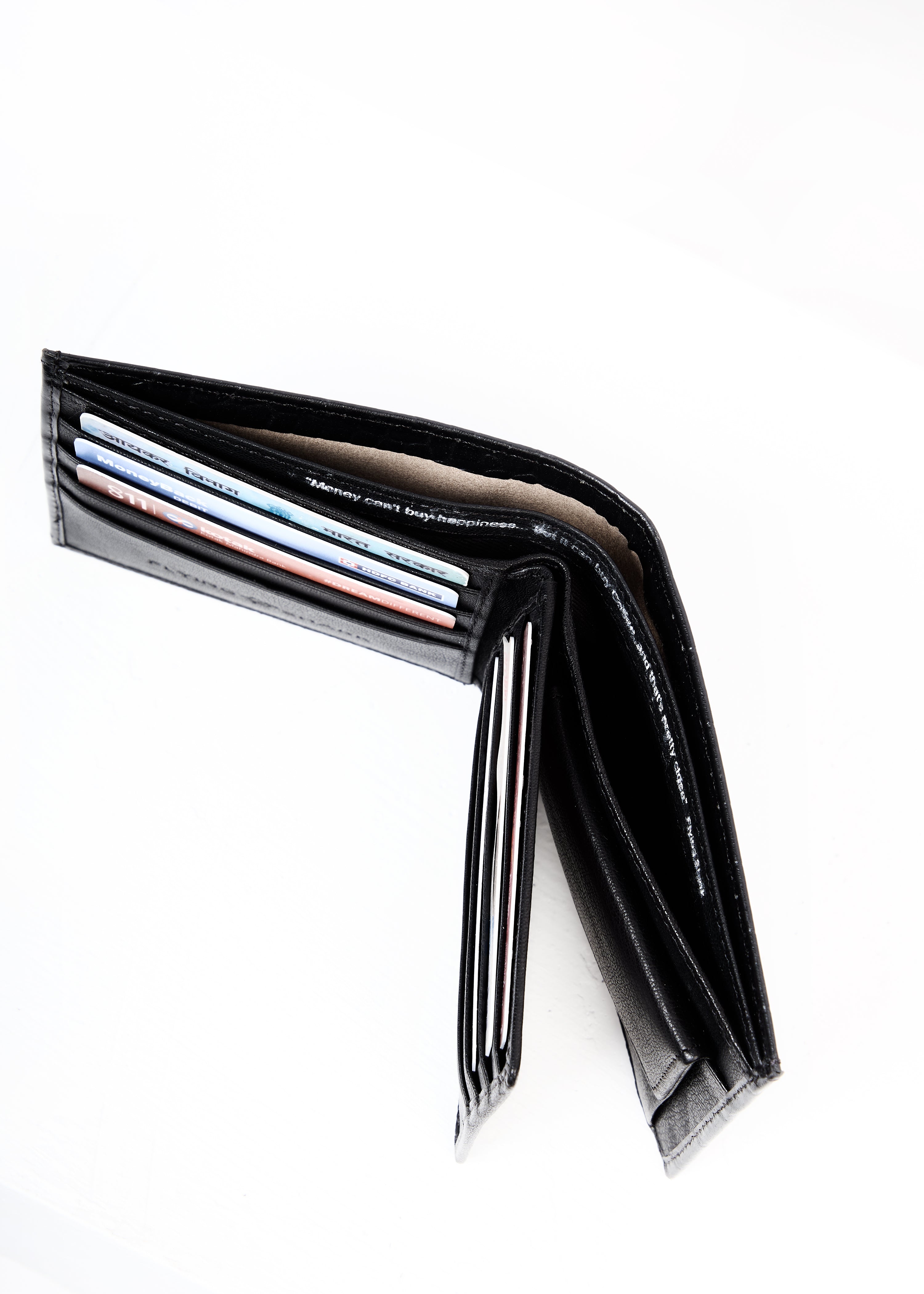 Flying Shark Blue Leather Wallet – Elegance Meets Functionality