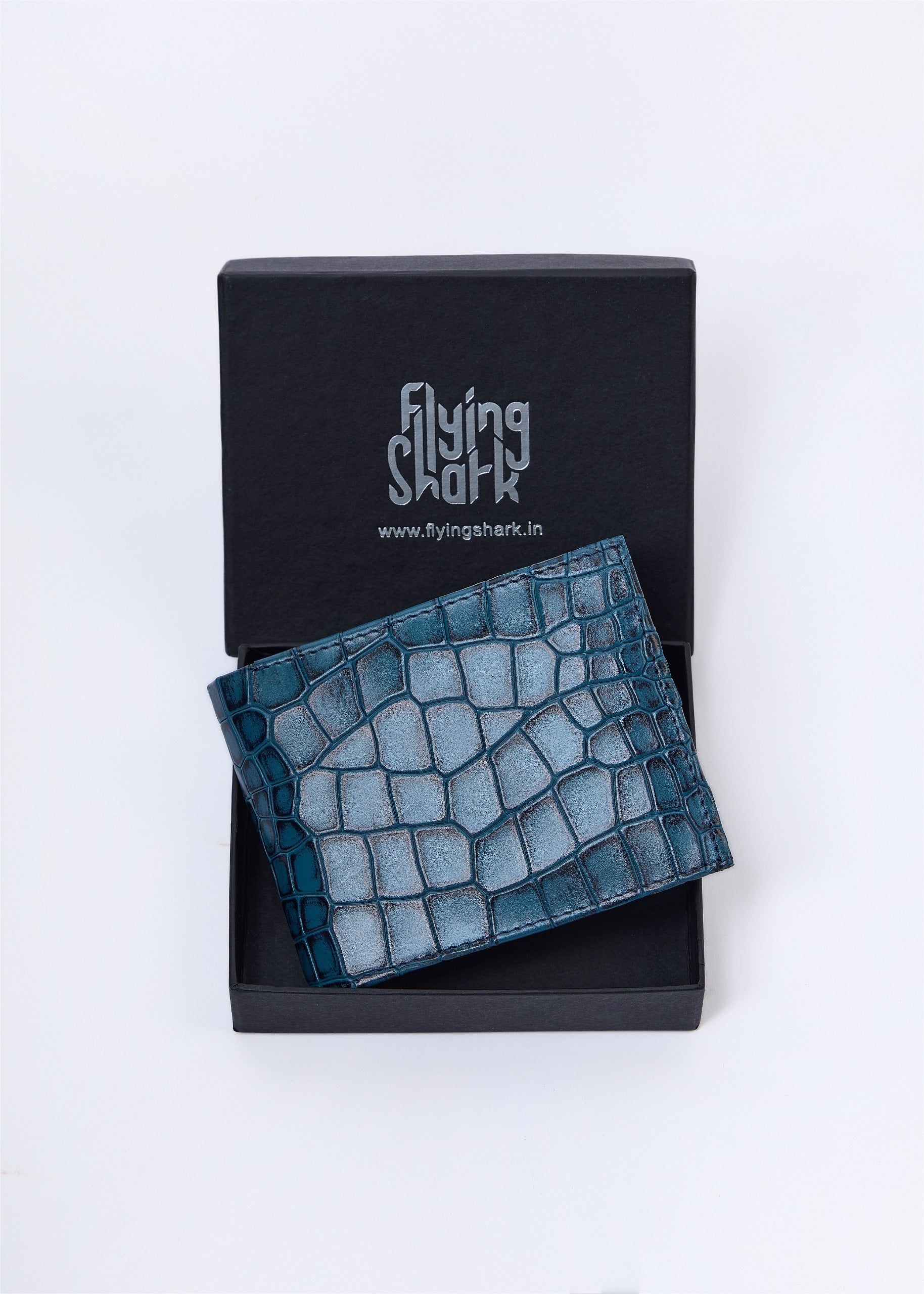 Flying Shark Brown Leather Wallet – Elegance Meets Functionality