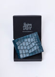 Flying Shark Blue Leather Wallet – Elegance Meets Functionality