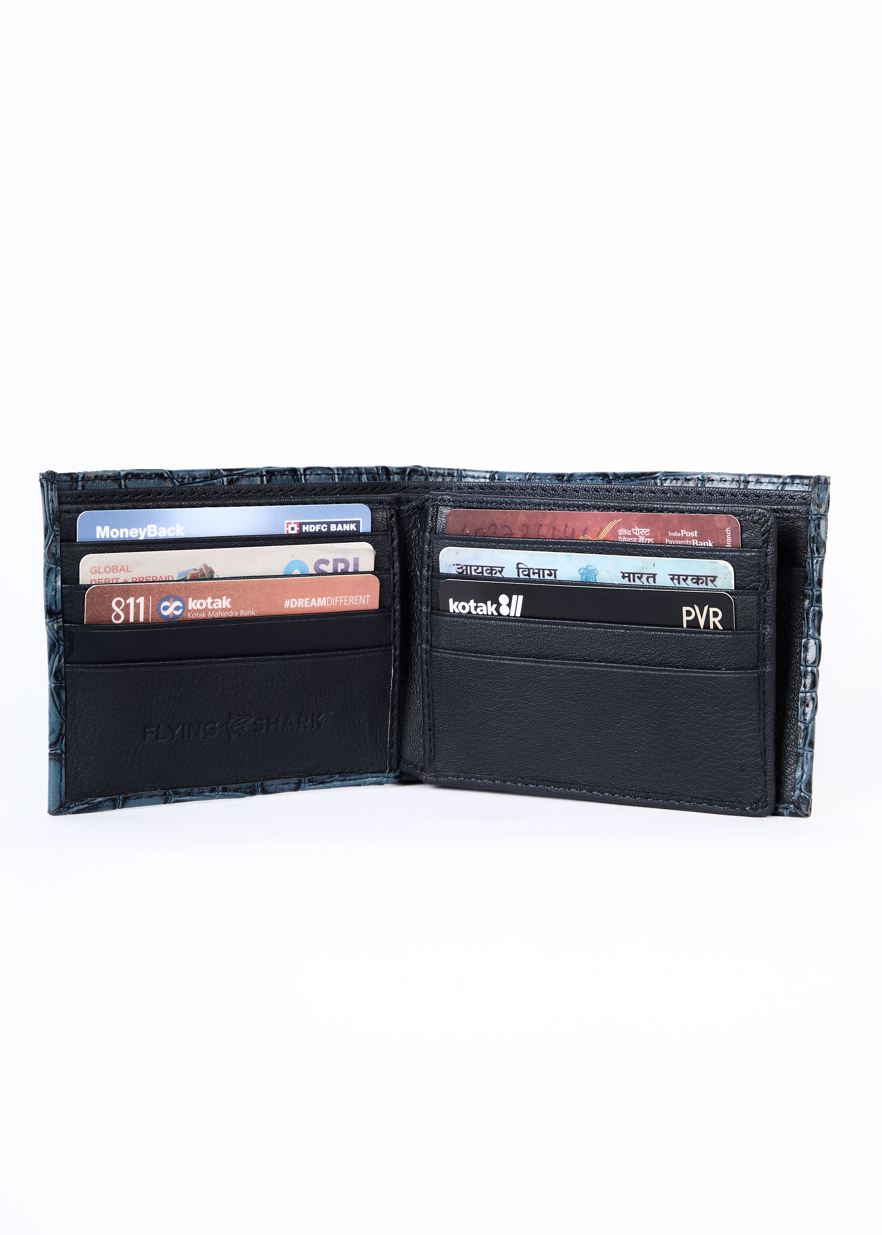 Flying Shark Brown Leather Wallet – Elegance Meets Functionality