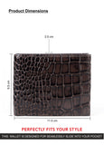 Flying Shark Brown Leather Wallet – Elegance Meets Functionality