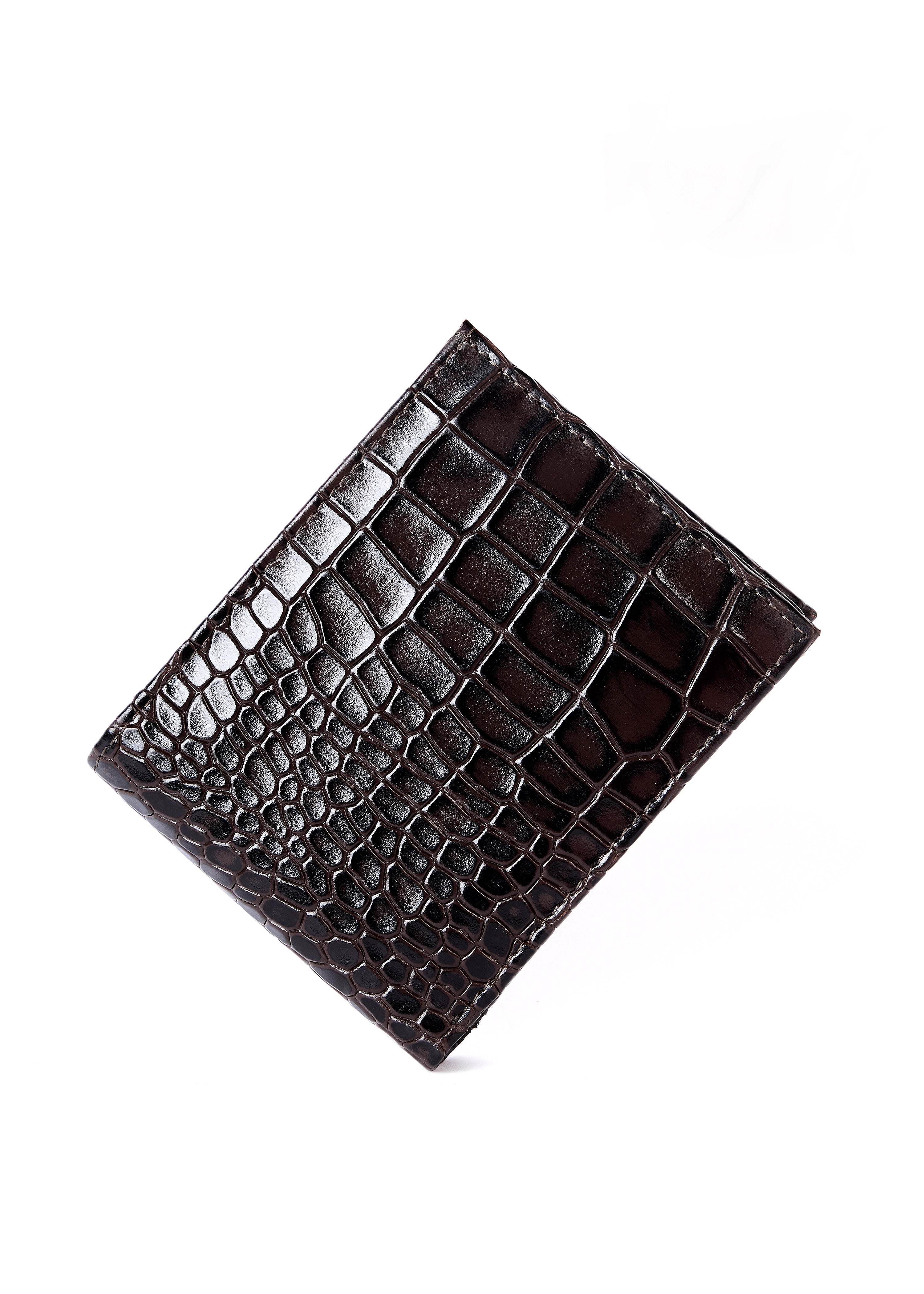 Flying Shark Black Leather Wallet – Elegance Meets Functionality