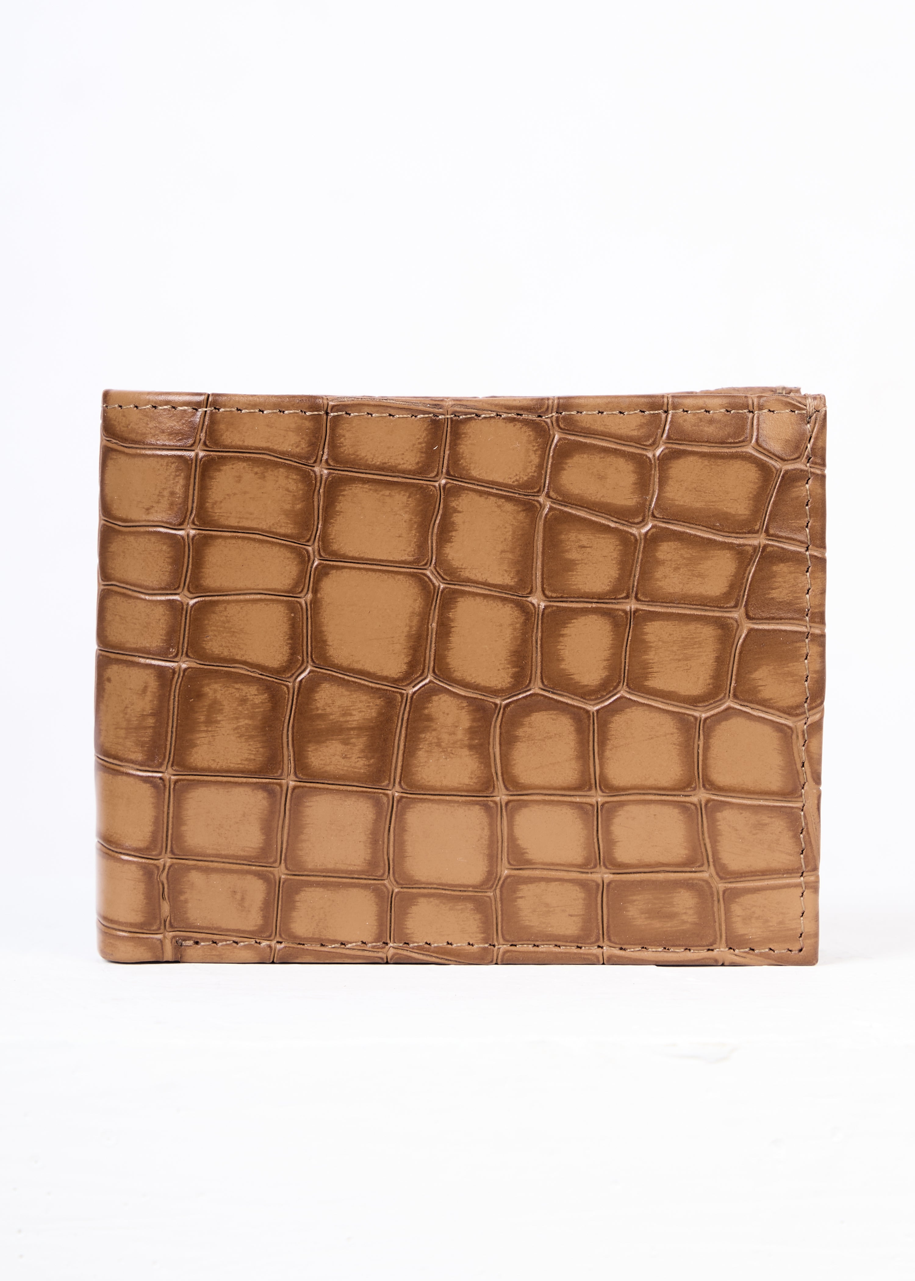 Flying Shark Tan Leather Wallet – Elegance Meets Functionality