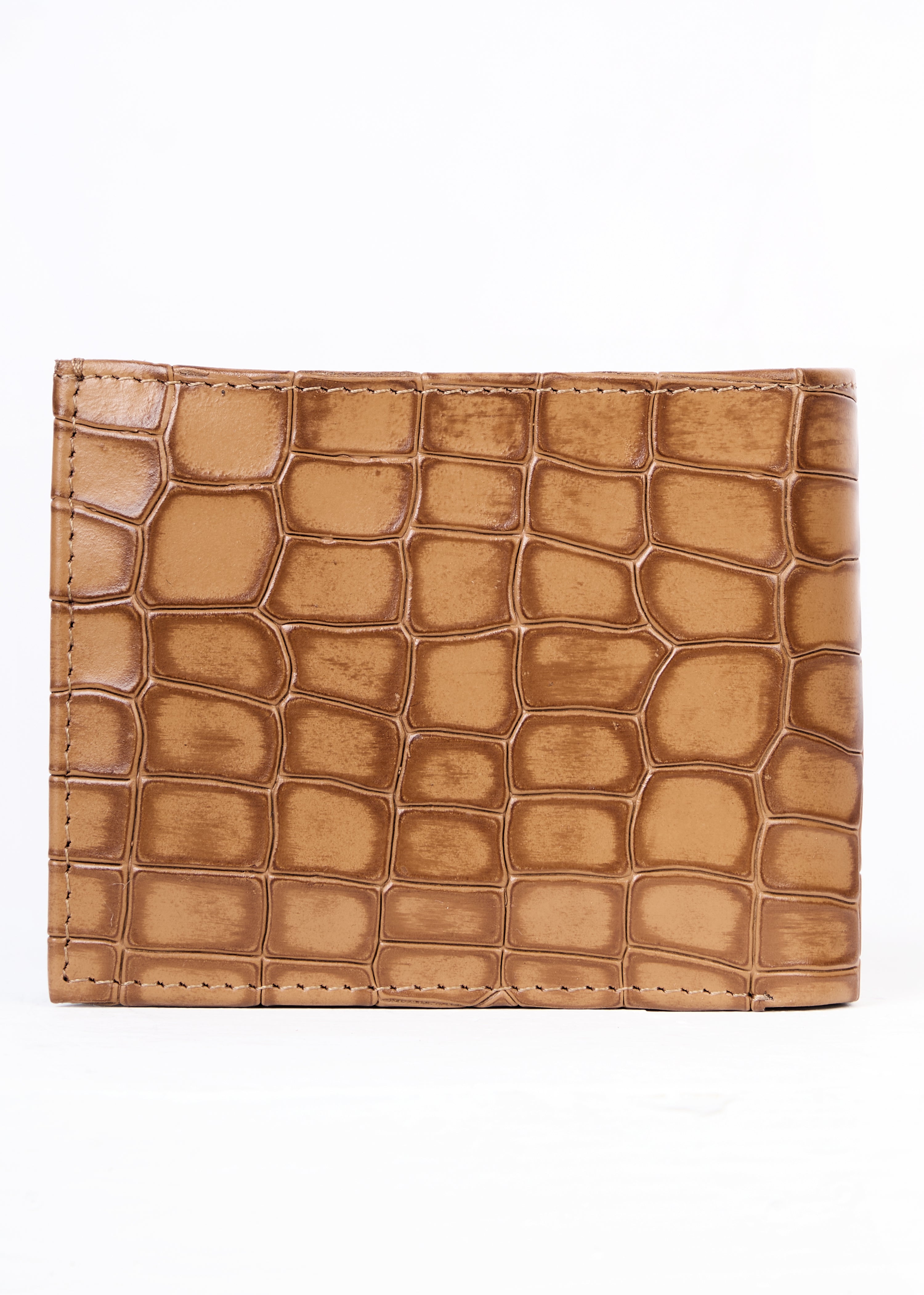 Flying Shark Tan Leather Wallet – Elegance Meets Functionality