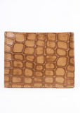 Flying Shark Tan Leather Wallet – Elegance Meets Functionality