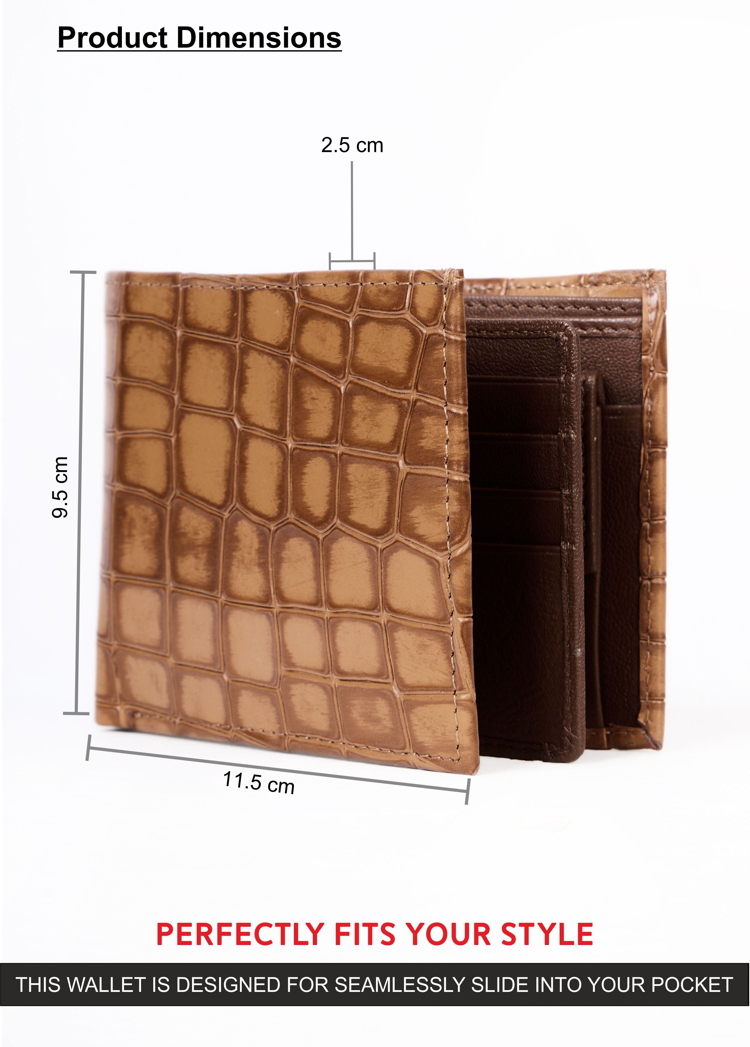 Flying Shark Tan Leather Wallet – Elegance Meets Functionality