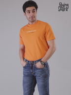 Saddle Stich Blue Denim Jeans